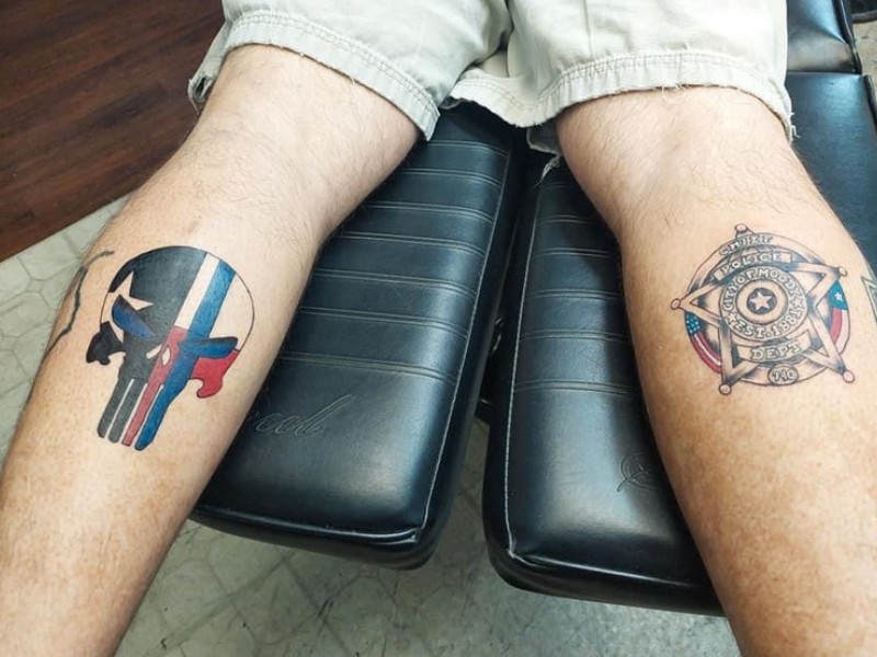 two americana symbols tattoos