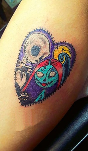 sally and jack the nightmare before christmas