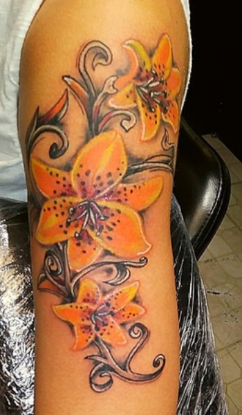 shape made from flowers part 3