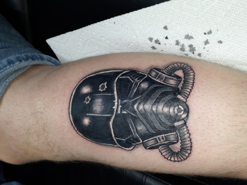 stormtrooper black helmet