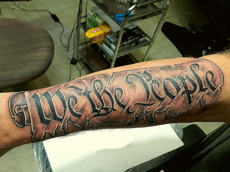 text written on an old parchment